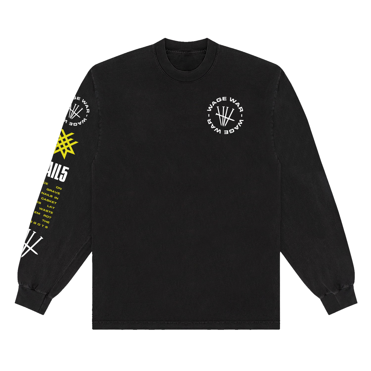 "NAIL5" Long Sleeve T-Shirt
