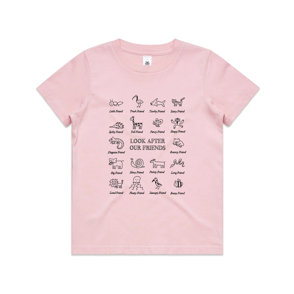 Look After Our Friends Kids Tee Hoodie, Sweatshirt | CiraTrend.com (Image 3)