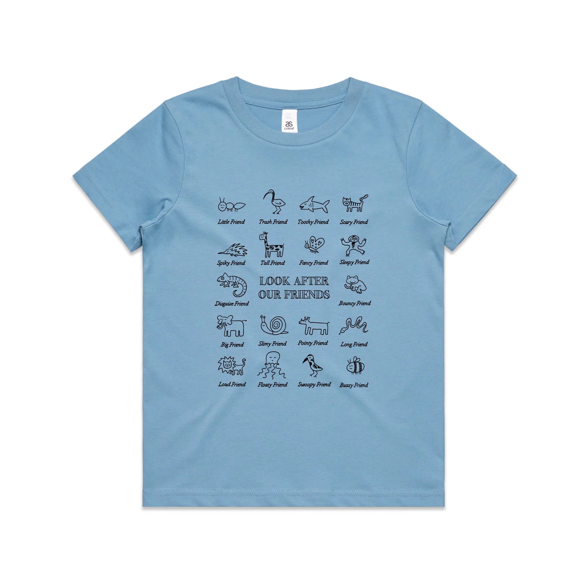 Look After Our Friends Kids Tee Hoodie, Sweatshirt | CiraTrend.com (Image 4)