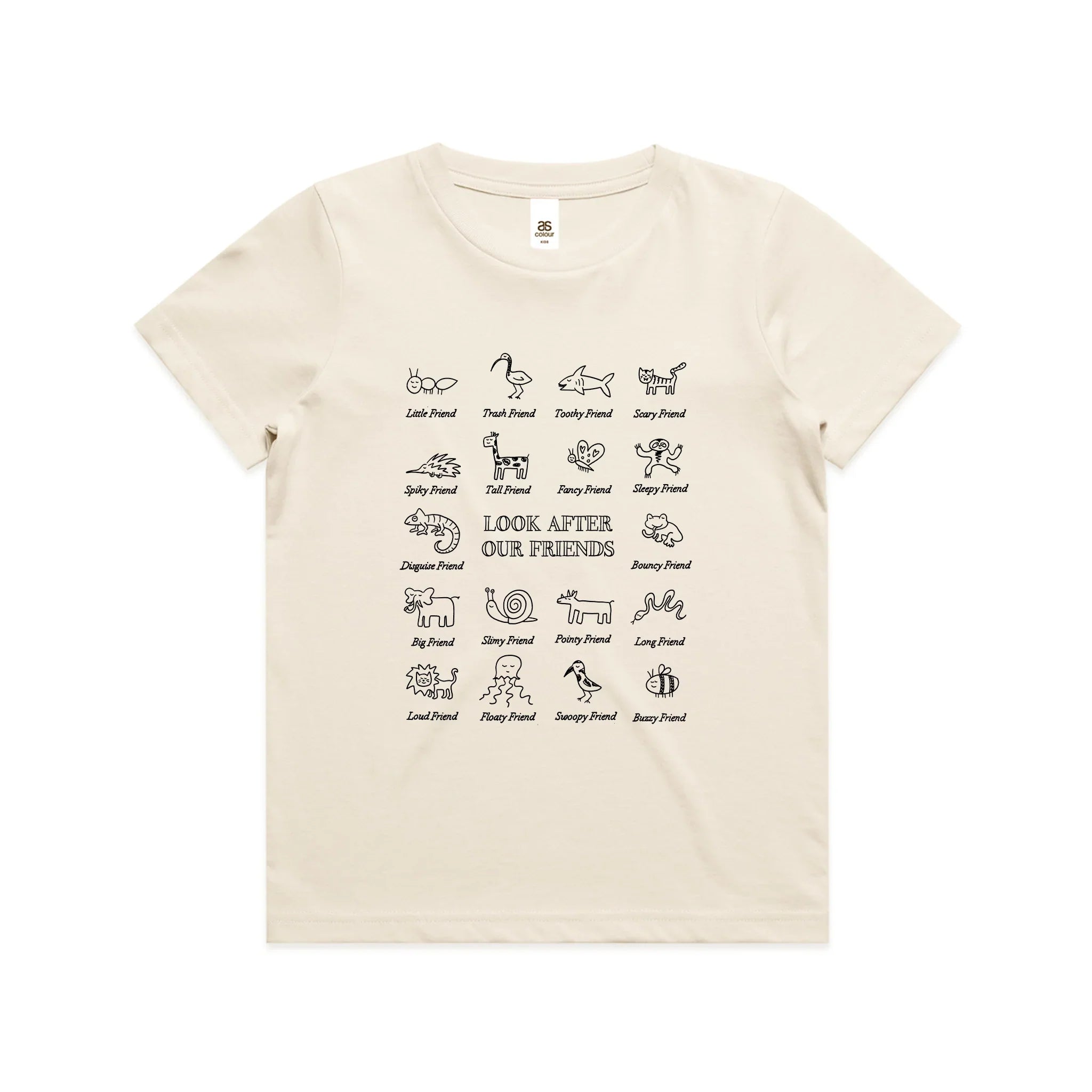 Look After Our Friends Kids Tee Hoodie, Sweatshirt | CiraTrend.com (Image 5)