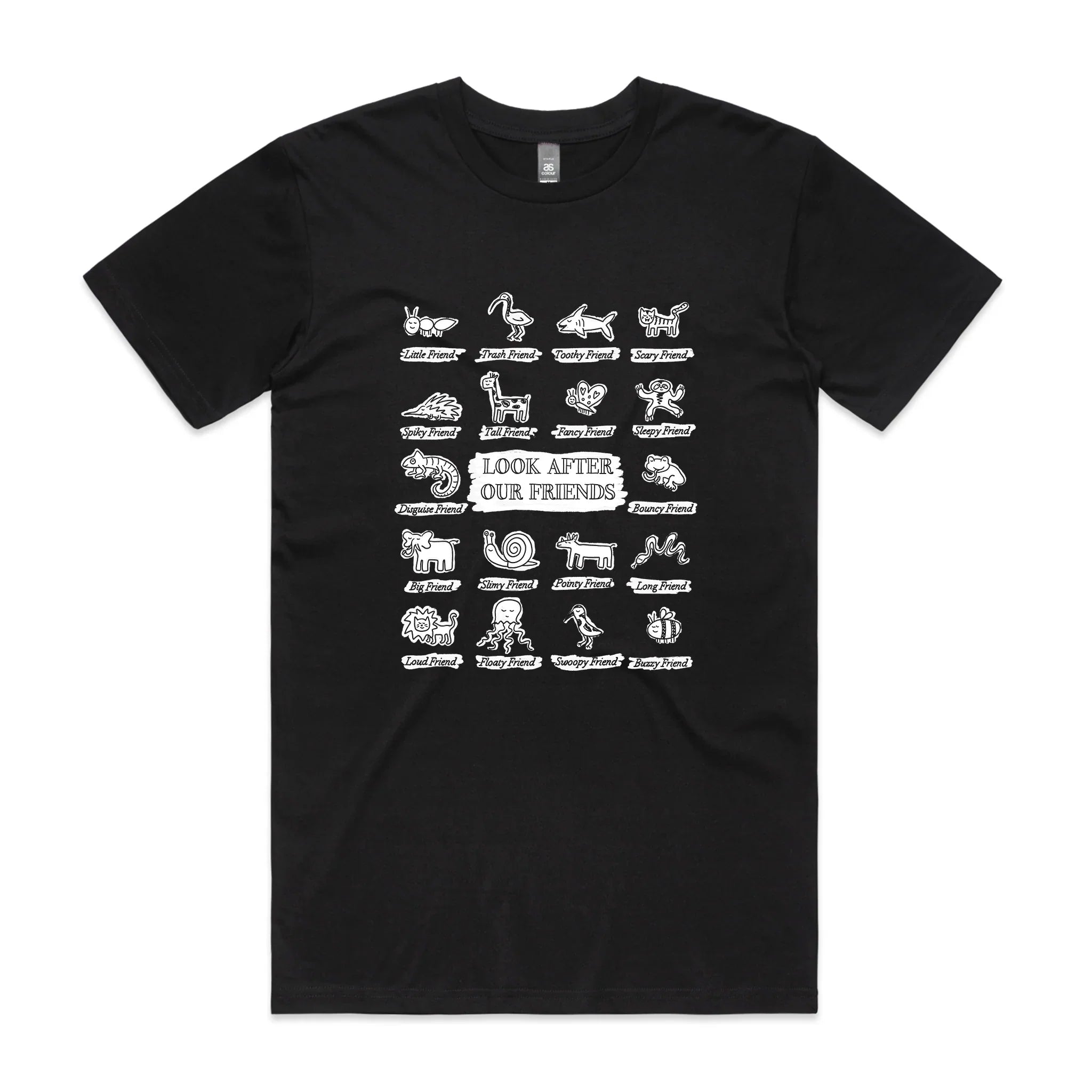 Look After Our Friends Tee Hoodie, Sweatshirt | CiraTrend.com (Image 2)