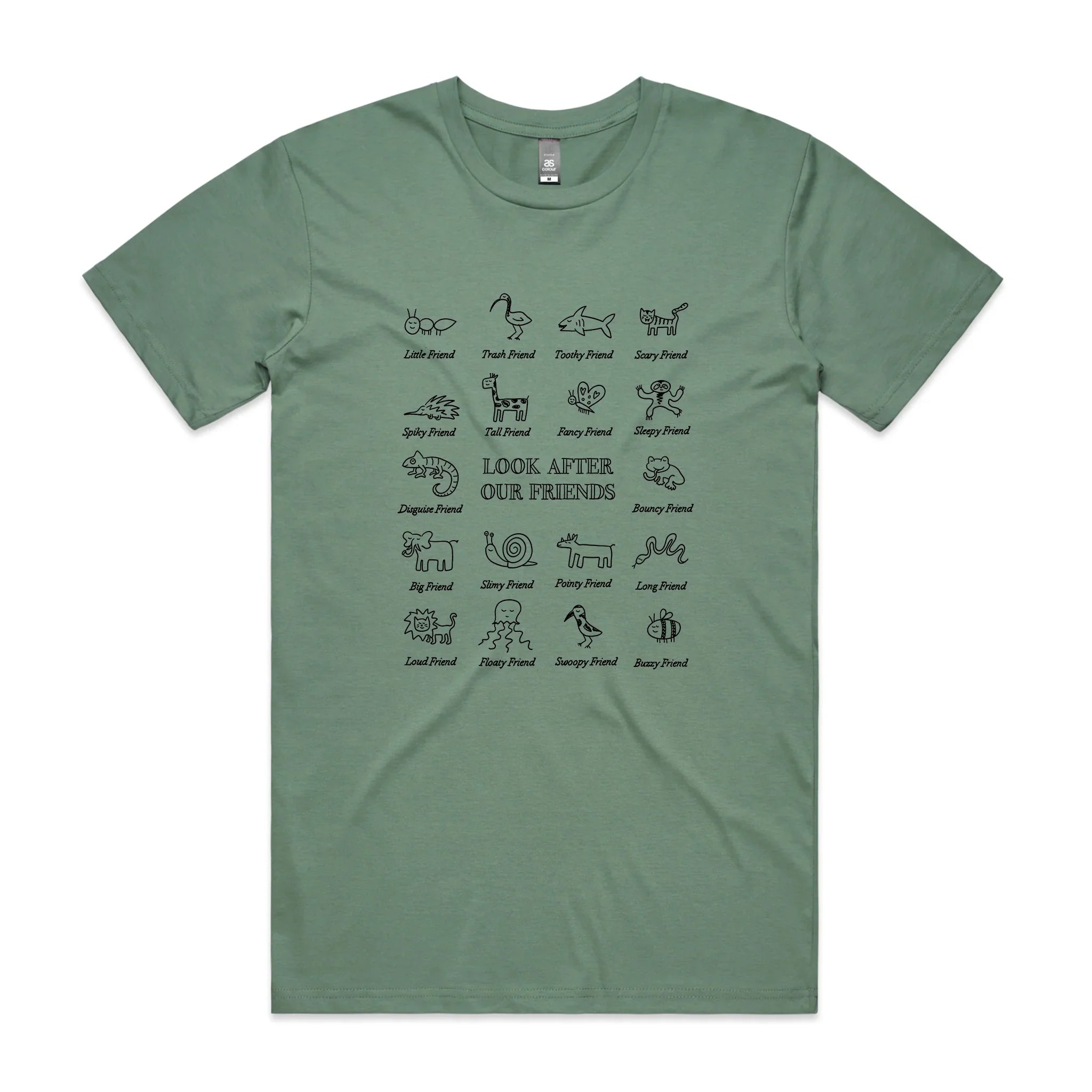 Look After Our Friends Tee Hoodie, Sweatshirt | CiraTrend.com (Image 4)
