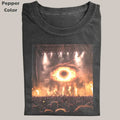 Lord of the Rings Vintage Tee, Sauron Music Festival Funny T-Shirt, Meme Cringe Funny Dumb Shirts, Unisex Movie Shirt...