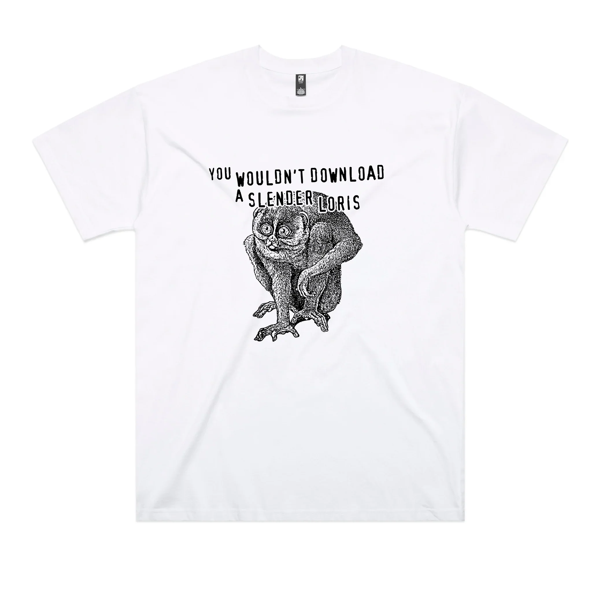 Slender Loris Oversized Tee Hoodie, Sweatshirt | CiraTrend.com (Image 1)