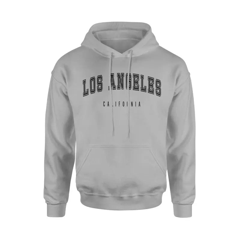 Los Angeles California Unisex Classic Hoodie Sweatshirt Cotton Fabric T-Shirts | CiraTrend.com