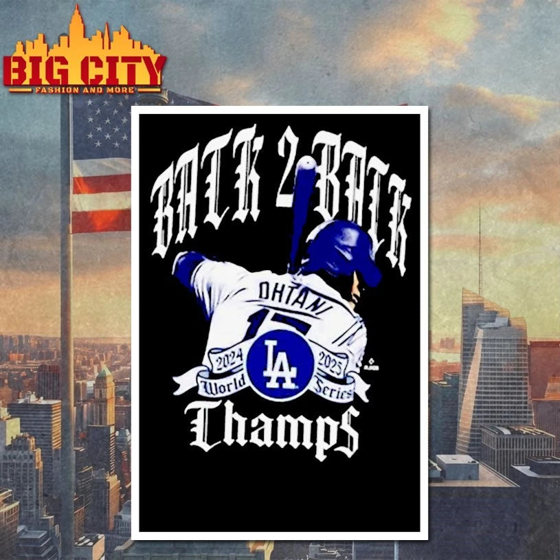 Los Angeles Dodgers Shohei Ohtani Back 2 Back World Series Champs 2025 shirt