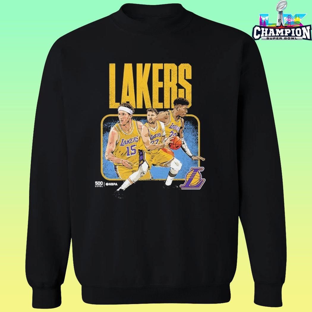 Los Angeles Lakers 2026 Playoffs Trio Shirt