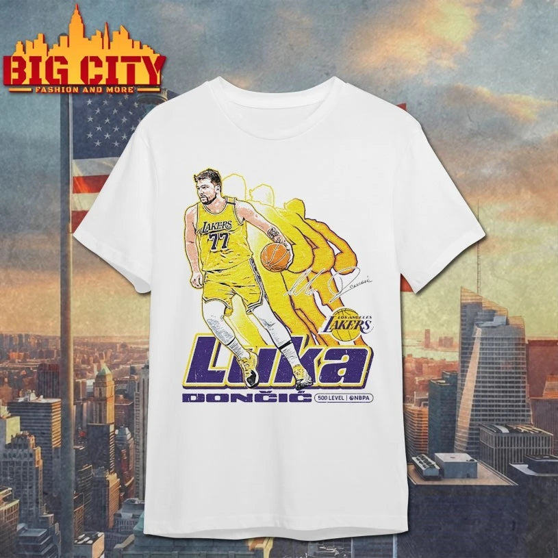 Los Angeles Lakers Luka Doncic signature shirt