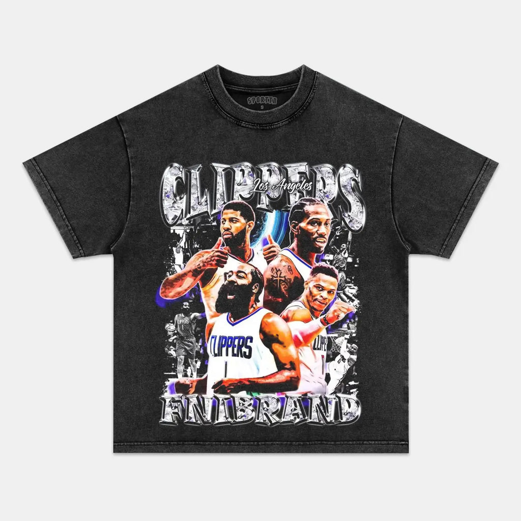 LOS ANGELES CLIPPERS  VINTAGE TEE Hoodie, Sweatshirt | CiraTrend.com (Image 2)