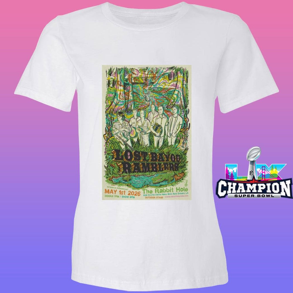 Lost Bayou Ramblers In New Orleans La On May 1 2026 Shirt