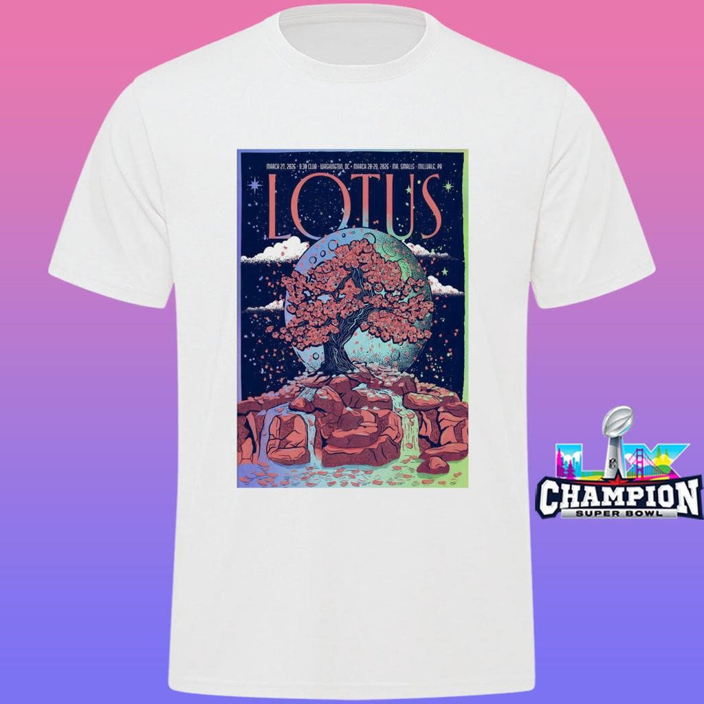 Lotus Mar 27 2026 9 30 Club In Washington Dc Shirt