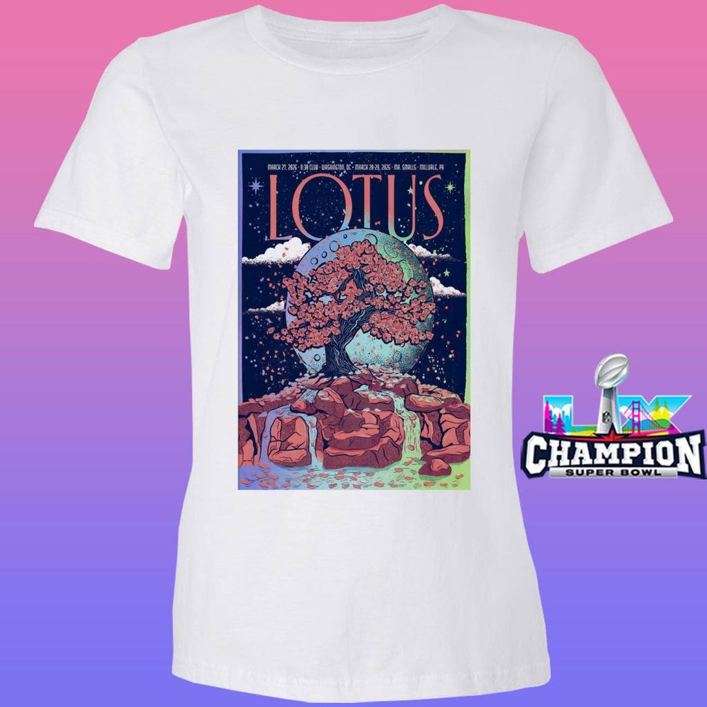 Lotus Mar 27 2026 9 30 Club In Washington Dc Shirt