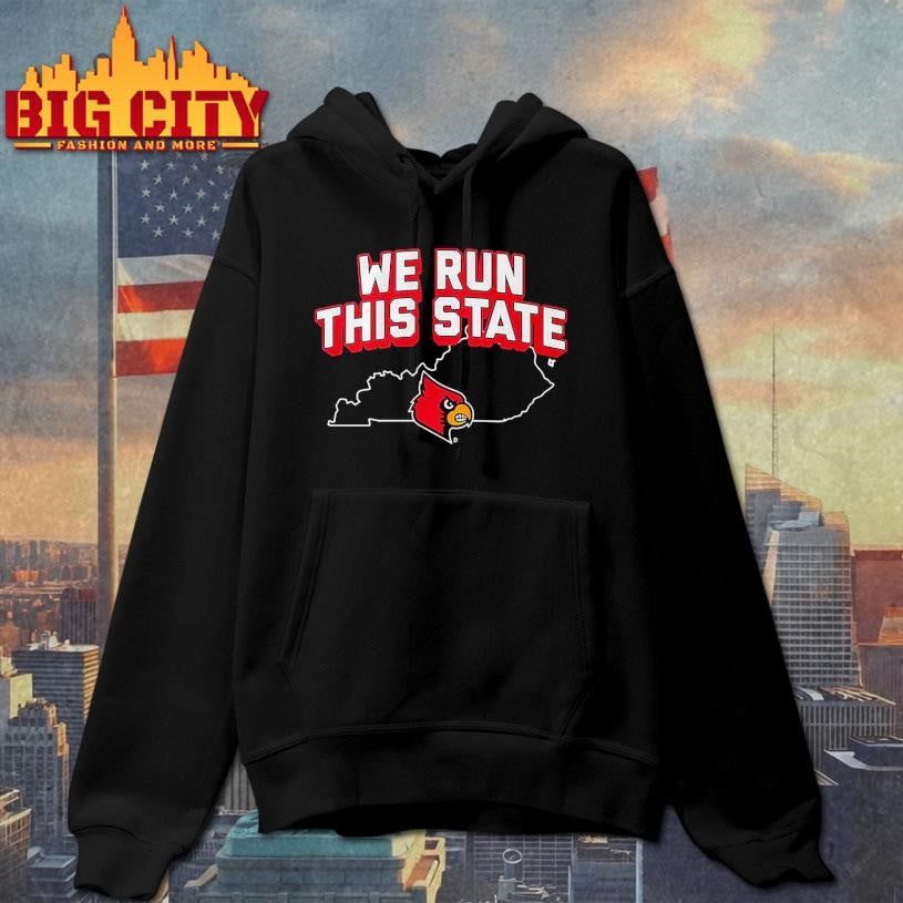 Louisville Basketball We Run This State Shirt