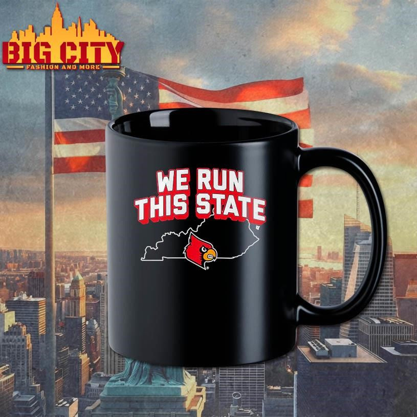 Louisville Basketball We Run This State Shirt