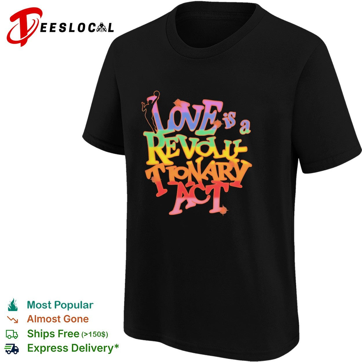 Love Is A Revolutionary Act Playas Society basketball rainbow shirt