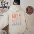 Love Like Jesus Hoodie,Christian Shirt,Bible Verse Hoodie,Religious T shirt,Faith T-shirt,Women Christian Gifts, Be Like...