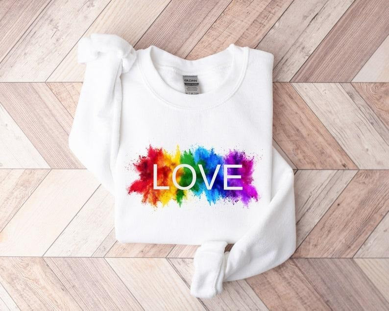 Love is Love Shirt, LGBT Shirt, Equality Shirt, LGBT Pride Shirt, Rainbow shirt Hoodie, Sweatshirt | CiraTrend.com