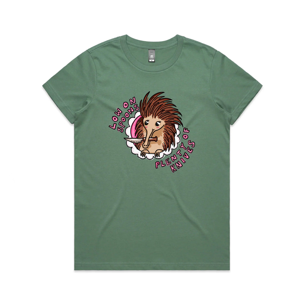 Low On Spoons Tee Hoodie, Sweatshirt | CiraTrend.com (Image 4)