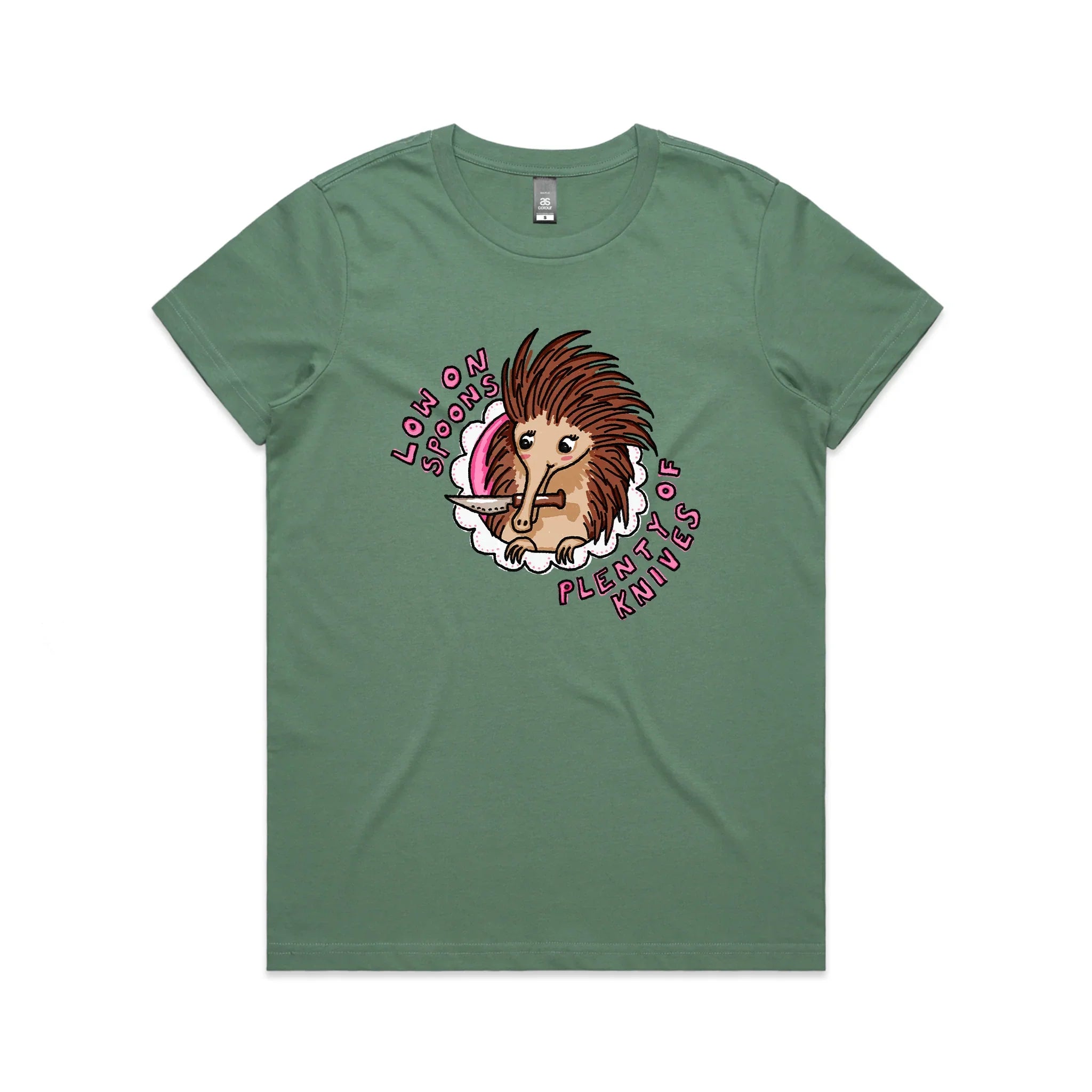 Low On Spoons Tee Hoodie, Sweatshirt | CiraTrend.com (Image 4)