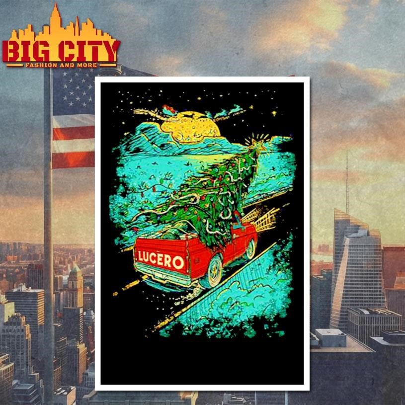Lucero Christmas Tree In A Truck Shirt