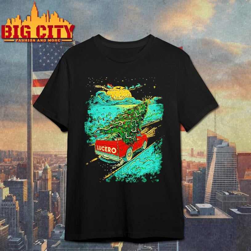 Lucero Christmas Tree In A Truck Shirt
