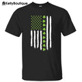 Lucky Clovers USA Flag Irish St Patrick's Day Graphic Printed Unisex Classic Cotton T-shirt Sweatshirt Hoodie | CiraTrend.com