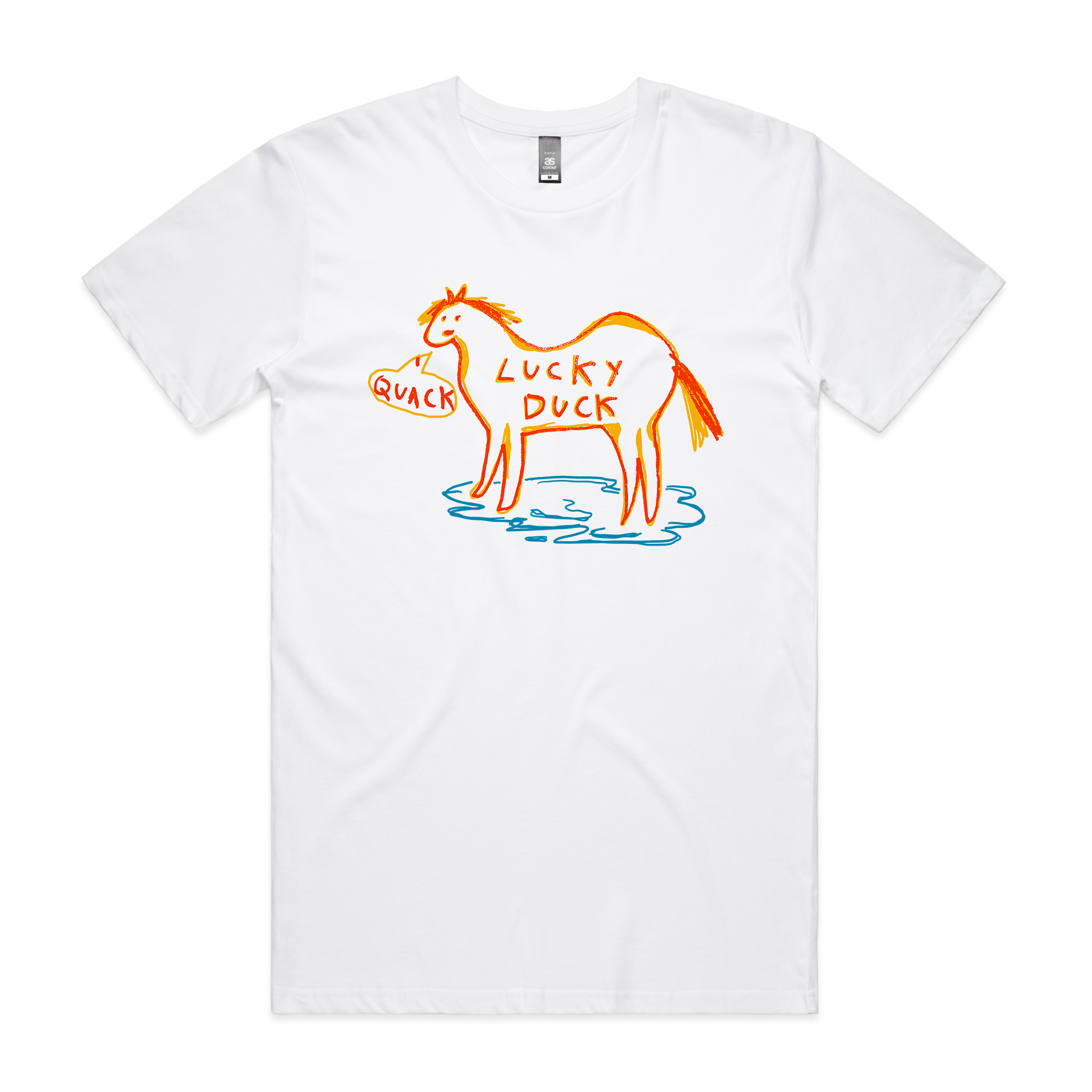 Lucky Duck Tee Hoodie, Sweatshirt | CiraTrend.com (Image 1)
