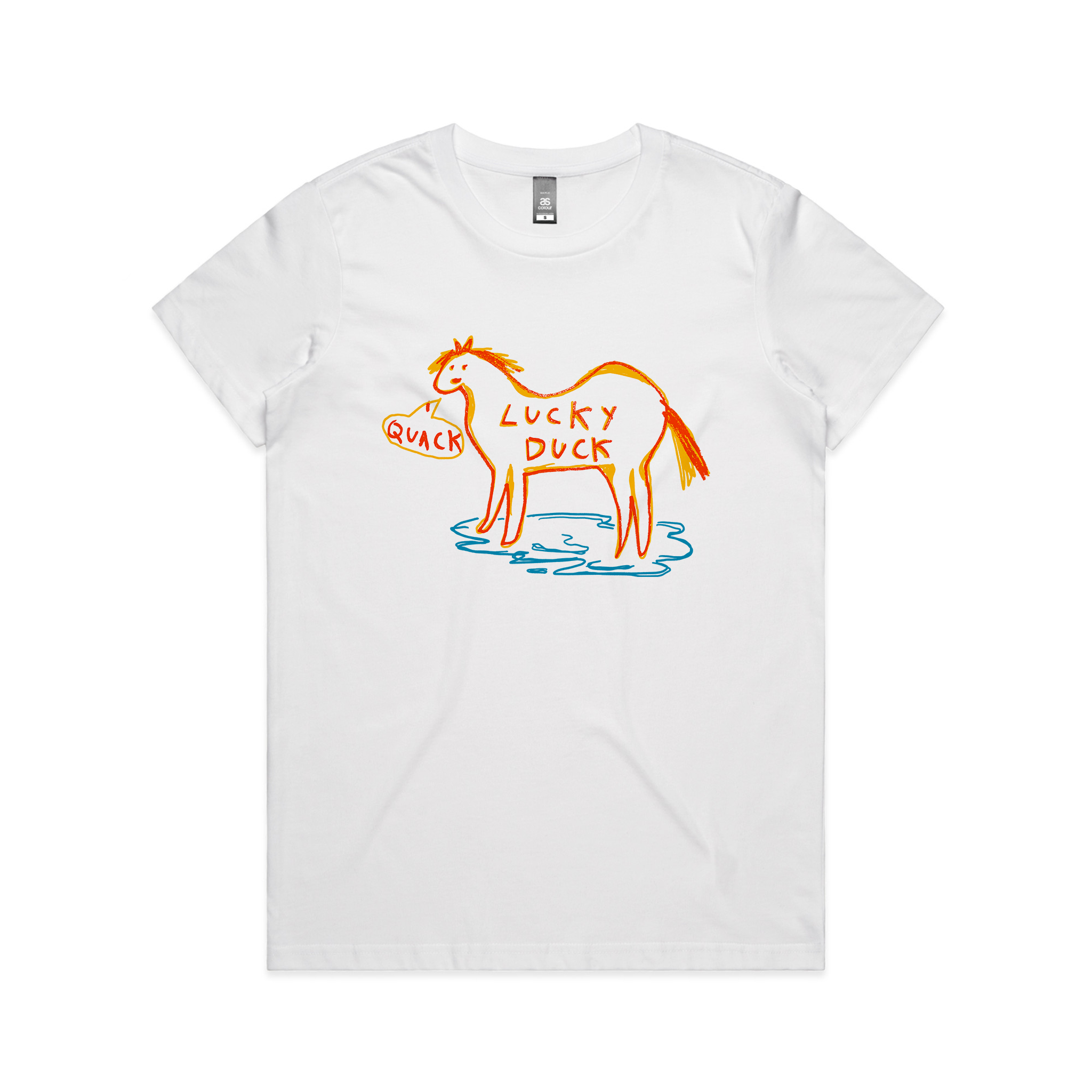 Lucky Duck Tee Hoodie, Sweatshirt | CiraTrend.com (Image 4)