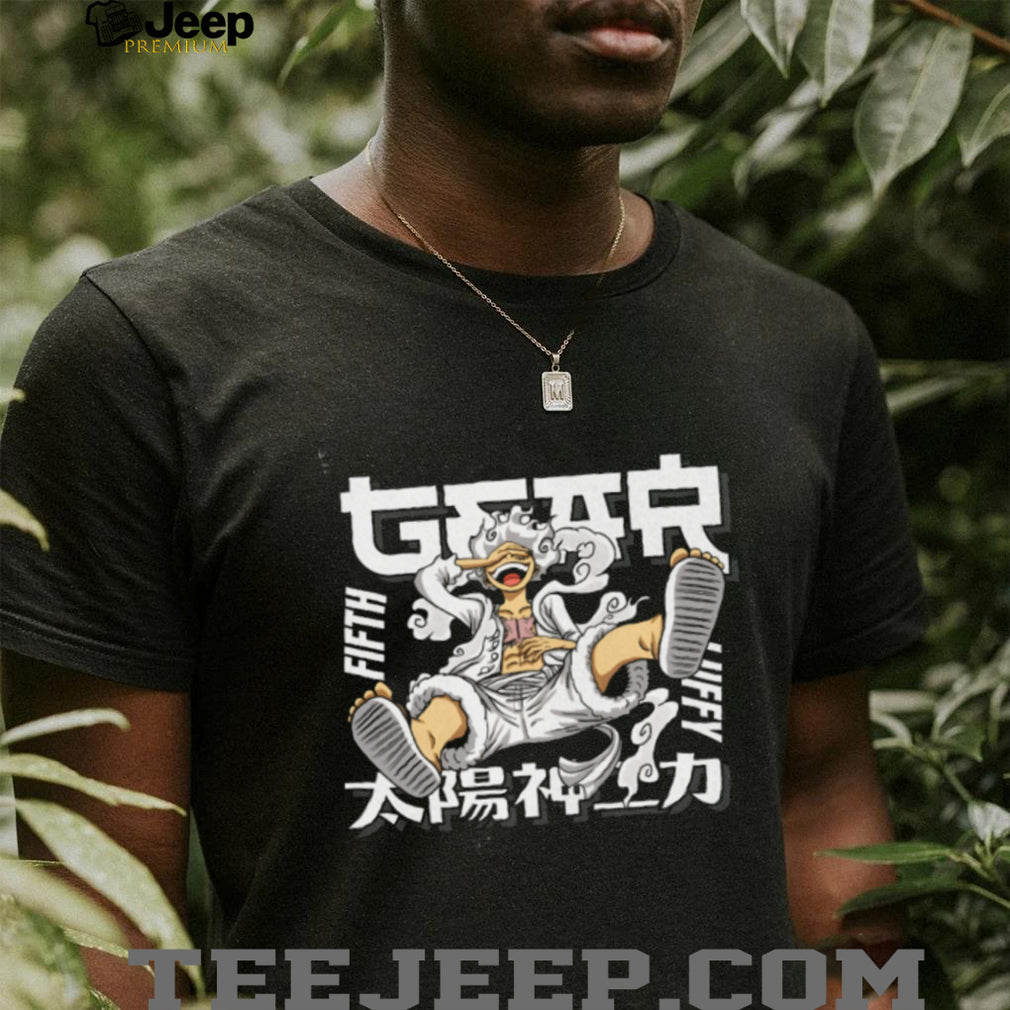 Luffy Gear 5 Sun God Nika Graphic T Shirt Vintage Wash Streetwear