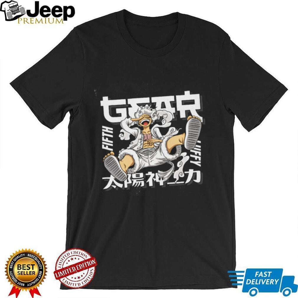 Luffy Gear 5 Sun God Nika Graphic T Shirt Vintage Wash Streetwear