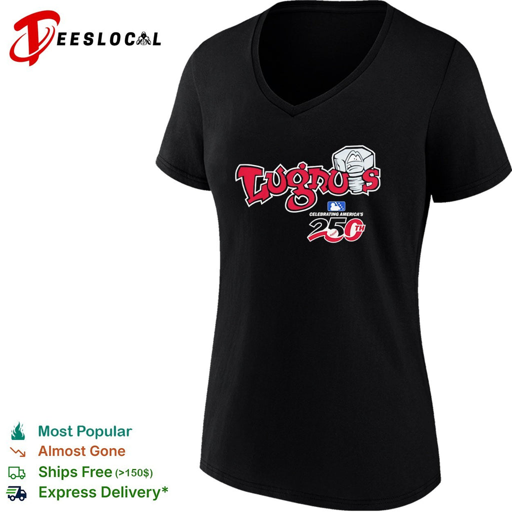 Lugnuts Celebrating Americas 250th MLB Baseball shirt