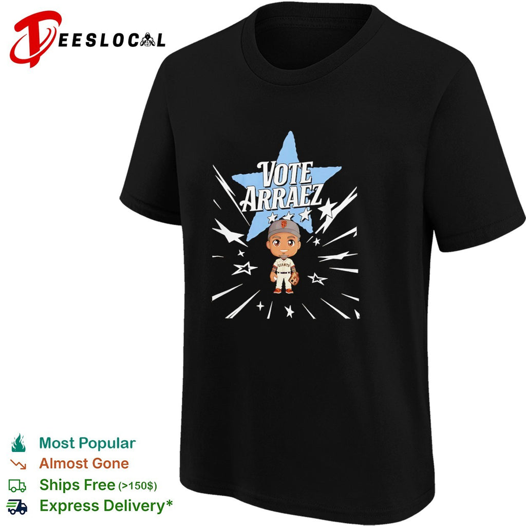 Luis Arraez San Francisco Giants MLB Vote Arraez All Star Baseball Player shirt