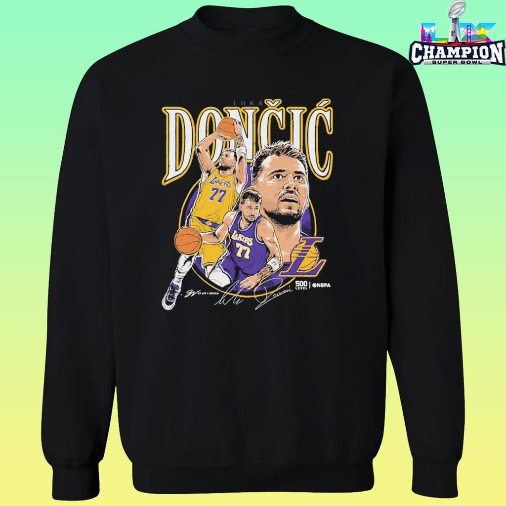 Luka Doncic Los Angeles Lakers Trio Shirt