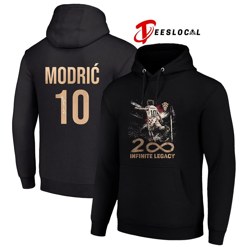Luka Modric 200 infinite legacy appearances for Croatia signature shirt