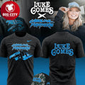 Luke Combs Carolina Panthers 2025 North Carolina Boy Two Sided Shirt