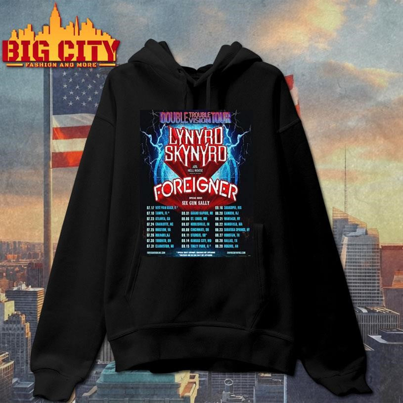 Lynyrd Skynyrd Double Trouble Vision Tour 2026 North America Shirt