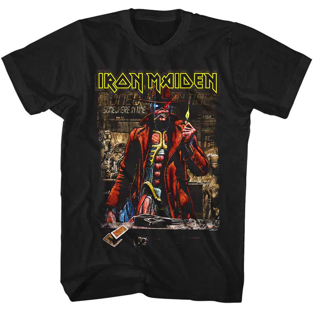 Iron Maiden Somewhere In Time Sepia Official T-Shirt Hoodie, Sweatshirt | CiraTrend.com