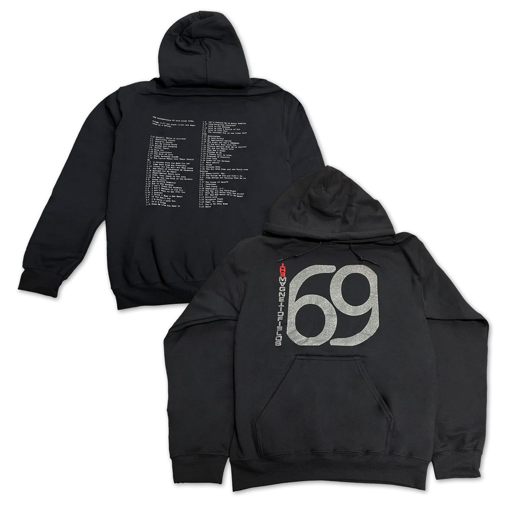 69LS Silver Jubilee Anniversary Edition (Silver on Black) Pullover Hoodie