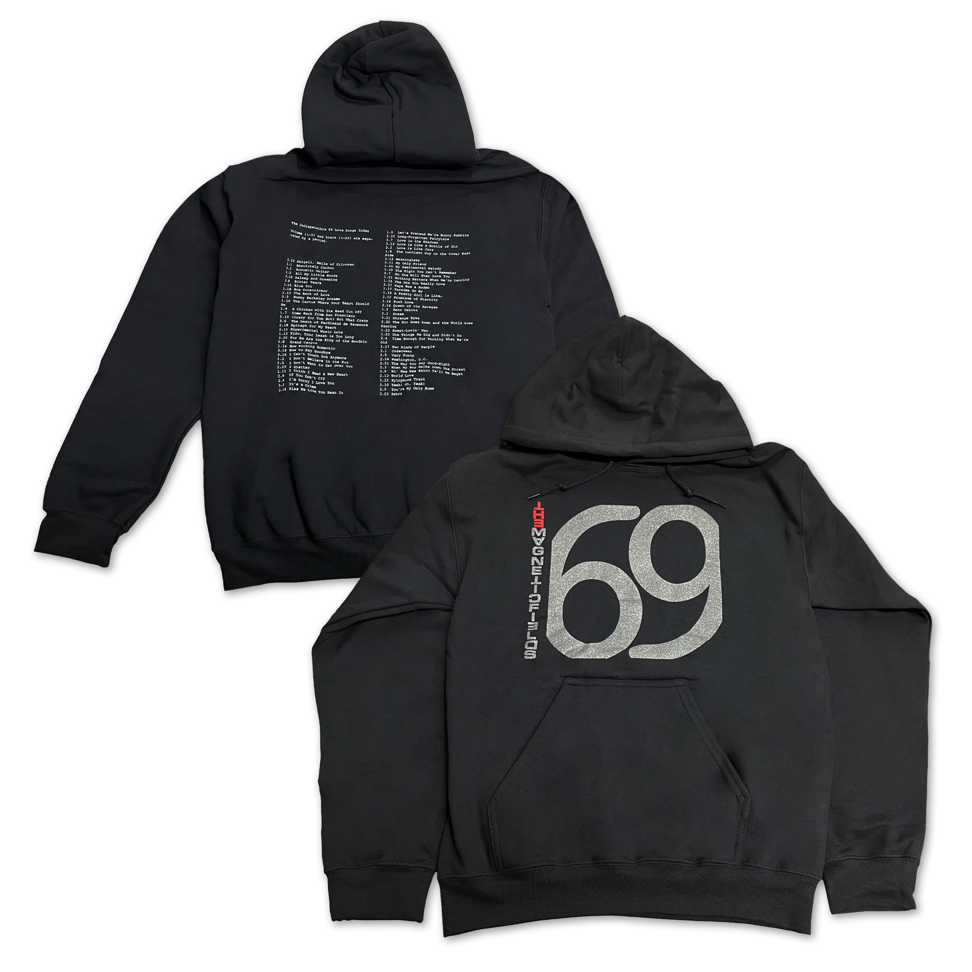 69LS Silver Jubilee Anniversary Edition (Silver on Black) Pullover Hoodie