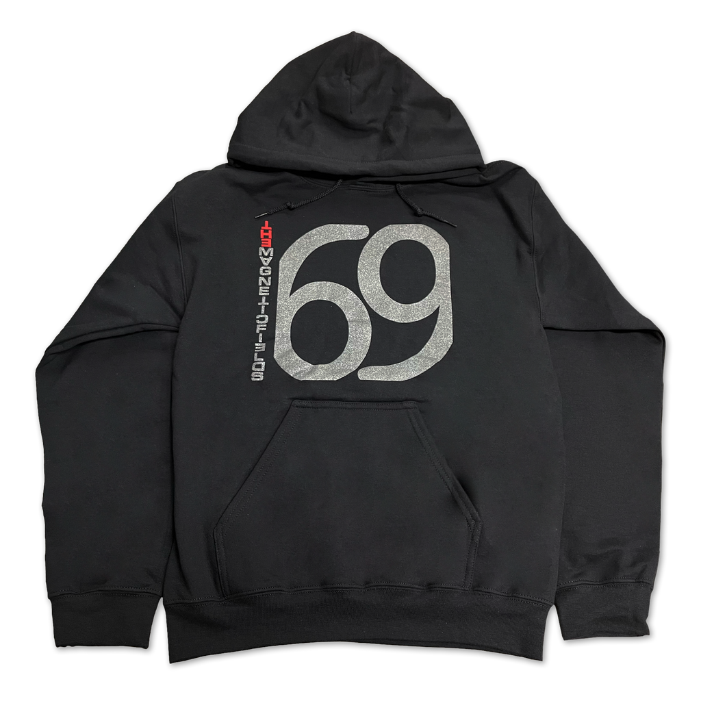 69LS Silver Jubilee Anniversary Edition (Silver on Black) Pullover Hoodie
