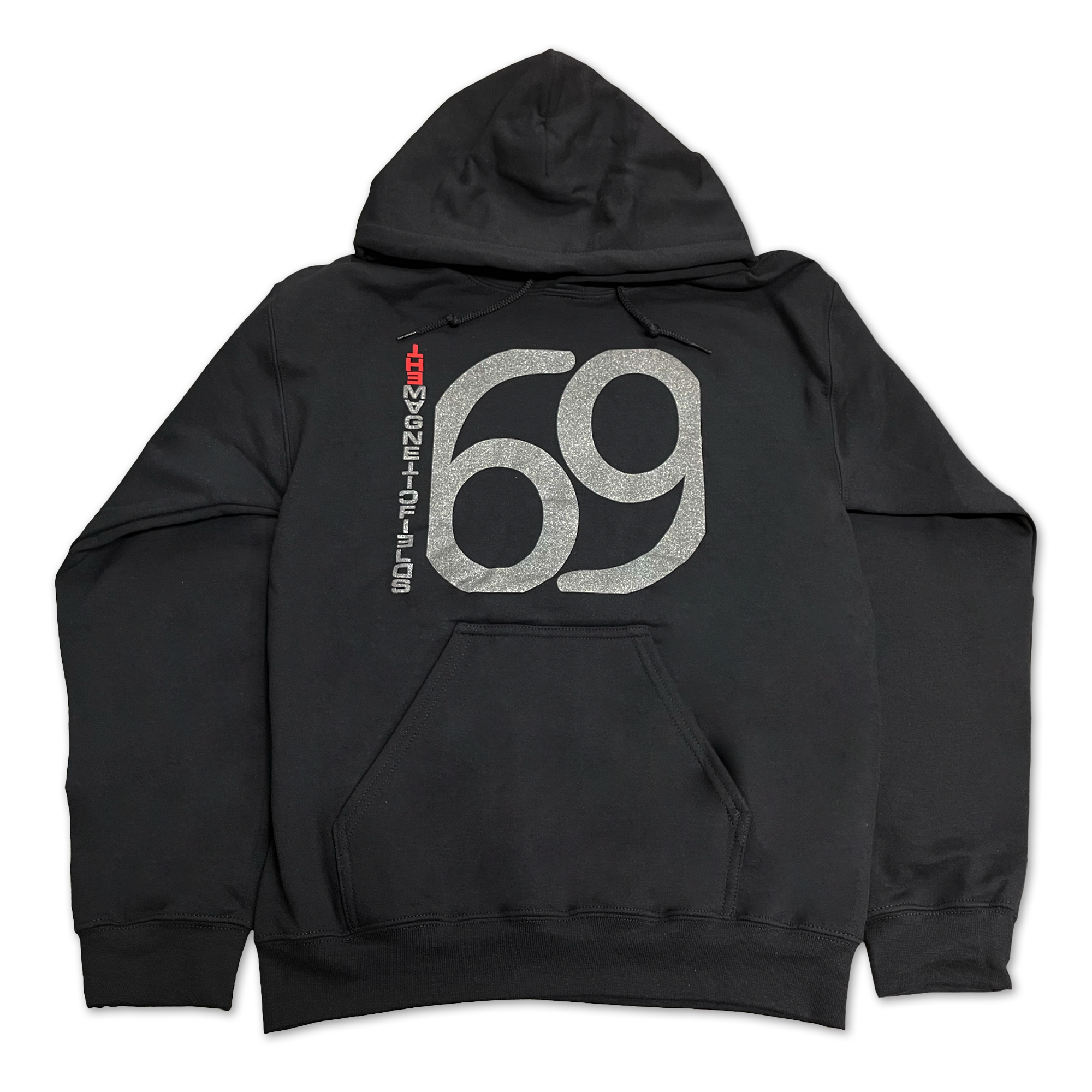 69LS Silver Jubilee Anniversary Edition (Silver on Black) Pullover Hoodie