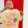 MAIN CHARACTER T-SHIRT Cotton Comfort Hoodie, Sweatshirt | CiraTrend.com