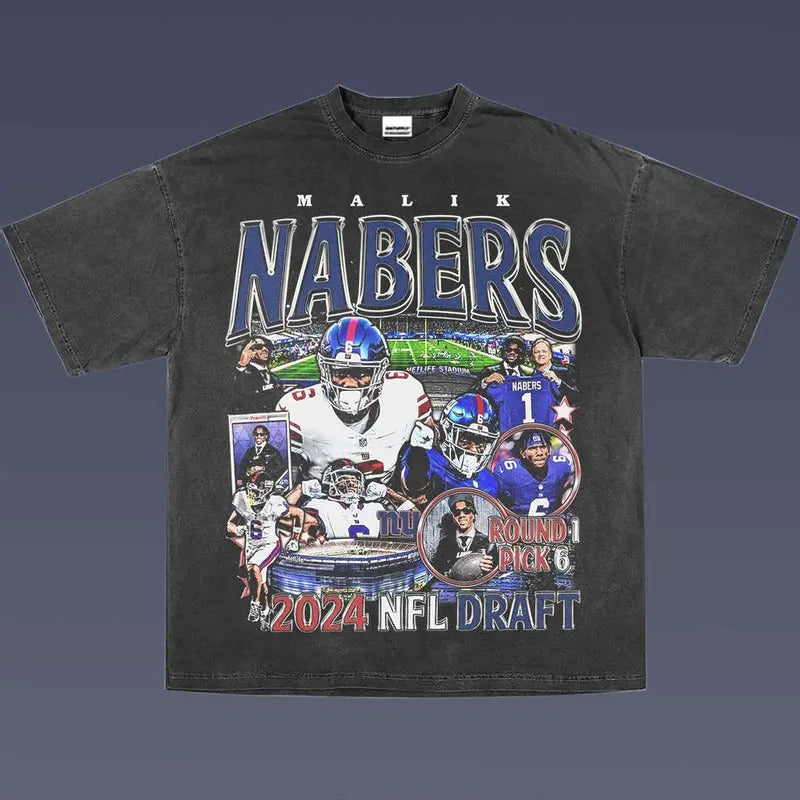 MALIK NABERS 1.0 VINTAGE TEE | AMERICAN FOOTBALL | GIFT FOR FAN Hoodie, Sweatshirt | CiraTrend.com