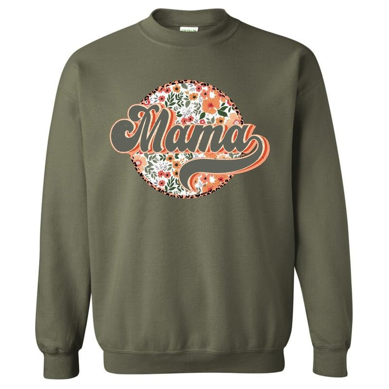 MAMA Flower Mix Sweatshirt 'NLB' T-Shirts, Hoodie | CiraTrend.com