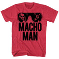 Macho Man Mens S/S T-Shirt - Ooold School - Heather Cherry Heather Hoodie, Sweatshirt | CiraTrend.com