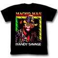 Macho Man Mens S/S T-Shirt - Time Of My Life - Solid Black Hoodie, Sweatshirt | CiraTrend.com