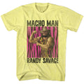 Macho Man Mens S/S T-Shirt - Randy Savage - Heather Yellow Heather Hoodie, Sweatshirt | CiraTrend.com