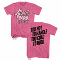 Macho Man Mens S/S T-Shirt - Toohot - Heather Retro Pink Heather Hoodie, Sweatshirt | CiraTrend.com