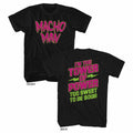 Macho Man Mens S/S T-Shirt - Toosweet - Solid Black Hoodie, Sweatshirt | CiraTrend.com