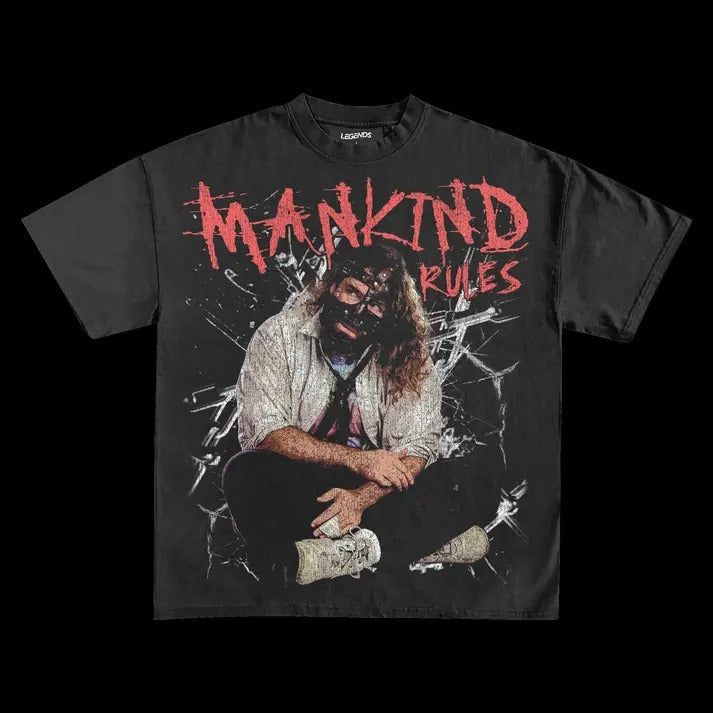 MANKIND RULES TEE Hoodie, Sweatshirt | CiraTrend.com